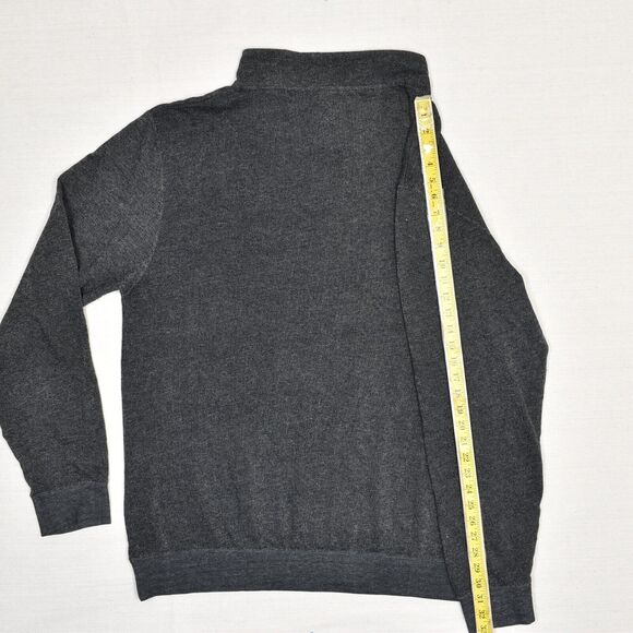 Barret Jackson Men 1/4 Zip Pullover Sweater Cotton Blend Gray Size 2XL - Picture 6 of 8